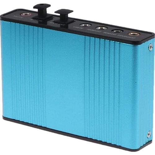 USB Sound Card 6 Channel 5.1 Optical External Audio Card Converter for Laptop Desktop CM6026 chips