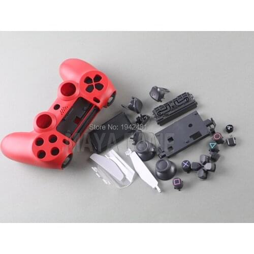 10sets High Quality Housing Shell Case with buttons for PS4 Pro Wireless Controller JDS040 jds-040 Mod Kit Cover