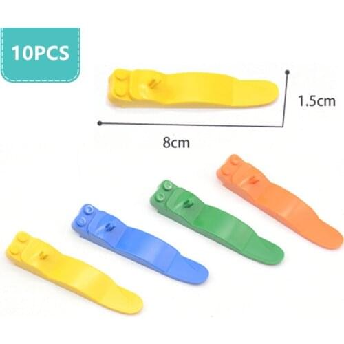 10PCS Disassembly Device Tool Demolition of Blocks Pin Pliers Tongs Parts Panel Pin Removal DIY Building Bricks Children Toys