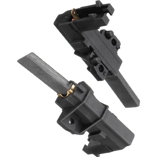 2pcs Useful Washing Machine Motor Carbon Insert Brushes For Hoover Candy Ceset Washing Machine Parts