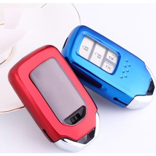 TPU full protect Key Shell Cover Key Case For Honda Accord Civic 2018 2019 Odyssey CRV Pilot HRV Vezel City keyless entry