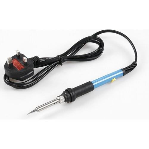 British plug Electric iron 60W thermostat iron 220V neutral adjustable iron internal heating electric soldering iron