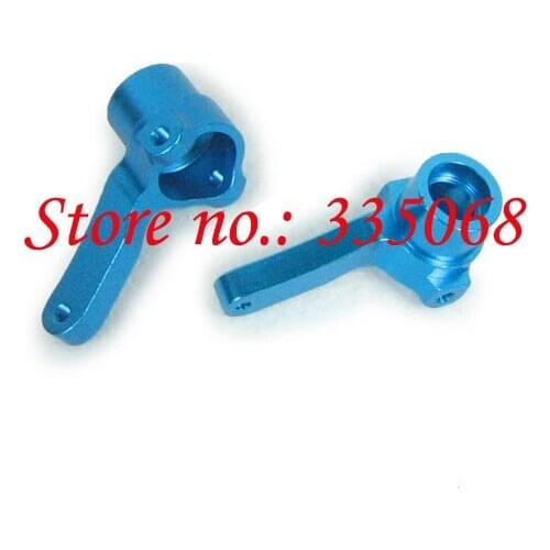 HENGLONG 3851-2 RC EP car Mad Truck 1/10 spare parts No.70R.L Metal Steering knuckle-Aluminum CNC Upgrate OP parts