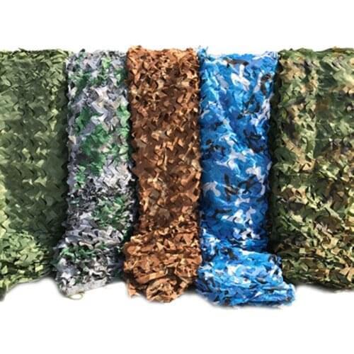 3x10M Camouflage Jungle Hunting Shade Net Military Camping Hide Mesh Netting Awning Outdoor Shade Sails Beach Sun Shelter Tent