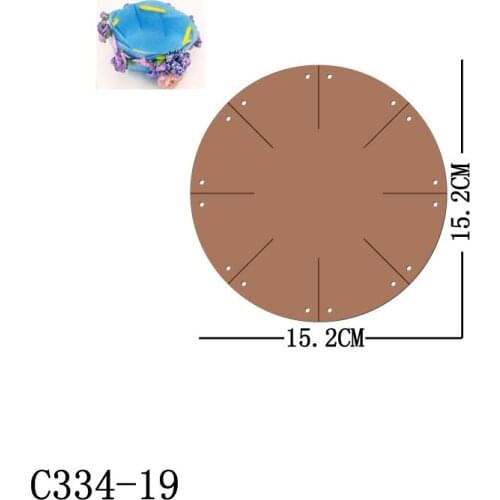 New Flower basket Wooden die Scrapbooking C334-19 Cutting Dies Multiple sizes