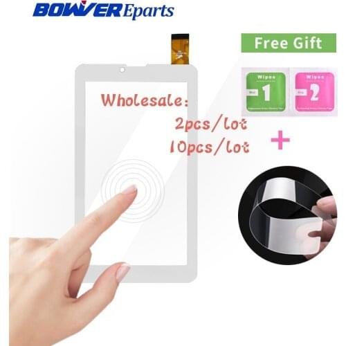 Wholesales 7" Touch Screen For PRESTIG MULTIPAD 4 PMP7110D3G 3G/Domi X5 MTK6577 MTK6527 3G/INNO HIT GOLEM 782/Vastking M750K 3G