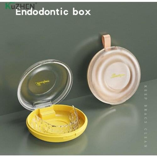 Orthodontic Dental Retainer Box Denture Storage Container Holder Invisible Braces Box Partial Denture Case Orthodontic Teeth Box