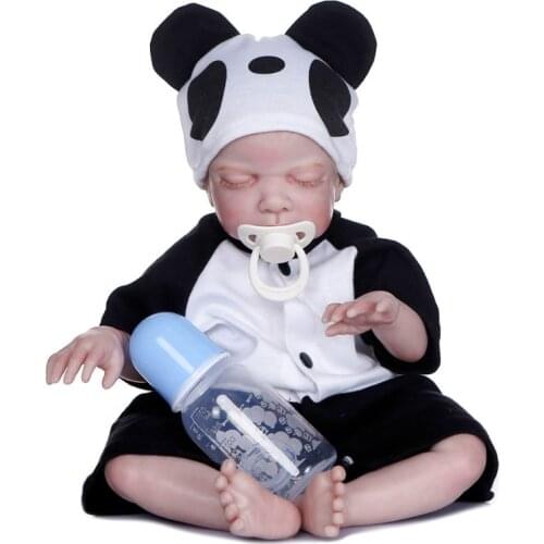 48cm Realistic Doll Toddler Babies Sleeping Boy Play Toy Birthday Christmas Gift for Children Kids