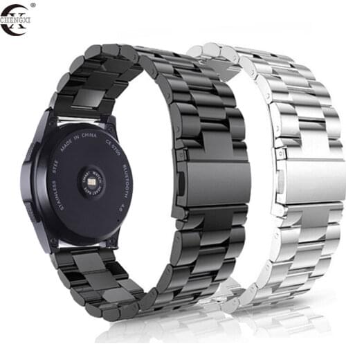 Band For Gear S2 Frontier, Premium Solid Stainless Steel Watch Band Bracelet Strap For Samsung Gear S2 Galaxy Watch S2 20mm 22mm