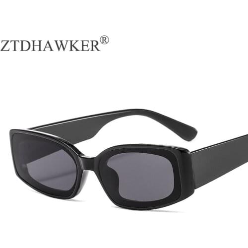 Candy-colored Small Square Sun Glasses for Women Female Color Transparent Spectacles Men Sunglasses