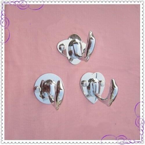 Stainless Steel dolphin Hooks Bright Clothes Bag Cap towel Wall Hooks bathroom Washroom Kitchen For Home Decoration Hook