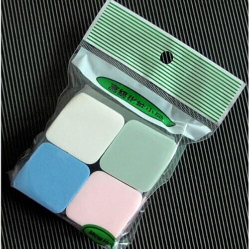1Set/4PCS Quality Women Beauty Foundation Makeup Cosmetic Facial Face Soft Sponge Powder Puff Beauty Tool Maquiagem Maquiagens