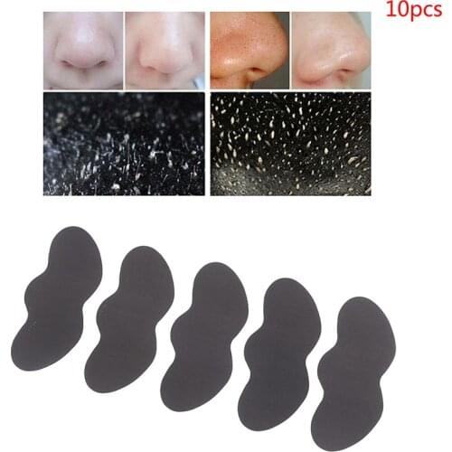10Pcs Blackhead Remover Mask Nasal Strips Black Head Nose Dot Spot Peel Off Sticker Face Acne Whitehead Pore Cleaner Mask