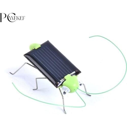 2021 Solar grasshopper Educational Solar Powered Grasshopper Robot Toy required Gadget Gift solar toys No batteries for kids