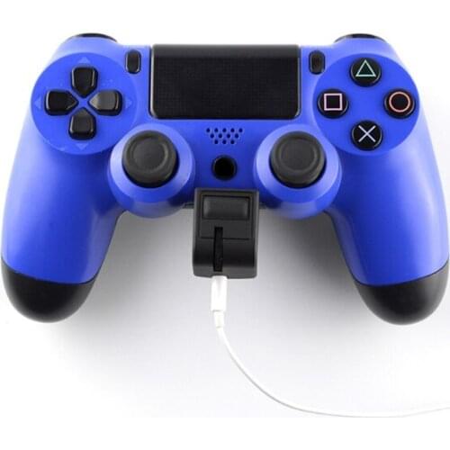 3.5mm Mini Volume Micphone Mute Control Headset Adapter For PS4 Controller VR