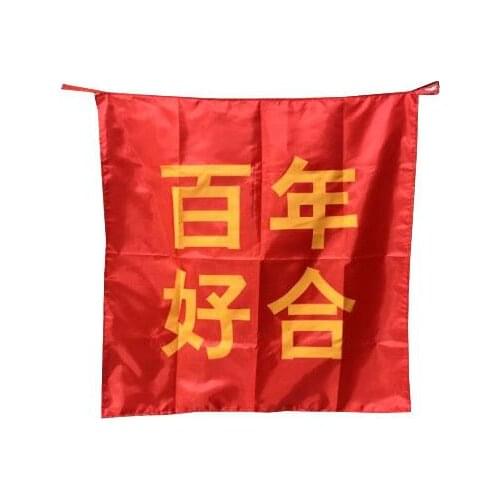 Free Shipping Bag To Banner Red Color,Magic Trick,Magic Accessories,Stage,Comedy,Easy To Do,Super Effect,Magia Toys