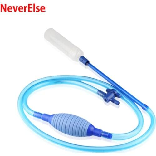 Cheap Aquarium Water Changer Pump Gravel Sand Cleaner 250cm Siphon Vacuum,Adjustable Flow Control switch Fish Tank Cleaning Tool
