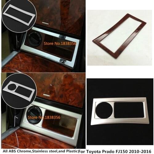 For Toyota Prado FJ150 2010 2011 2012 2013 2014 2015 2016 Car Stick Cover Front Head Light Four-Wheel Drive Switch Panel