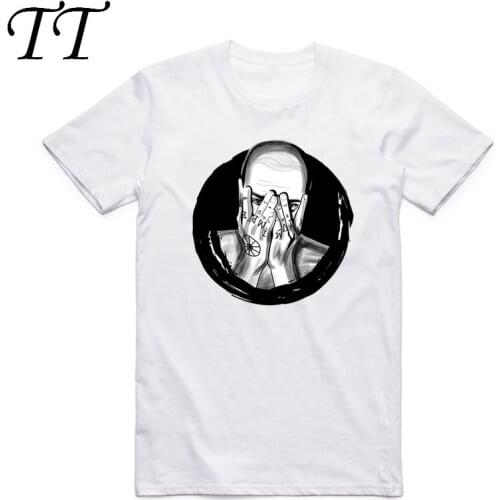 Asian Size Men Women Printing Russia Rapper Hip Hop T-shirt Summer Casual O-Neck Short Sleeves OXXXYMIRON T-shirt HCP4088