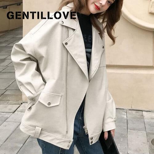 GENTILLOVE Women's Leather Jackets