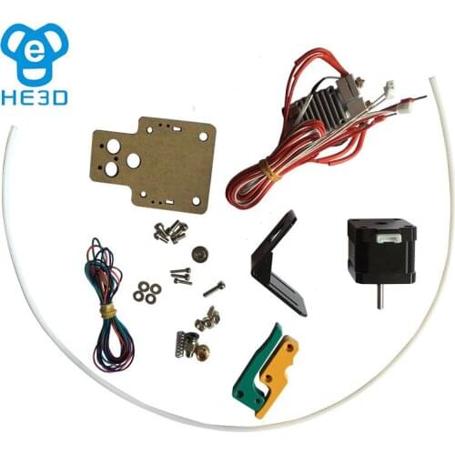 HE3D EI3 upgrade to dual extruder set kits from single extruder