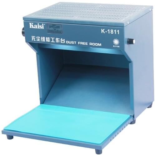 Kaisi K-1811 220V Mini Dust Free Room Work Table Phone LCD Repair Machine Cleaning Room