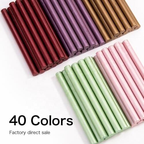 Glue Gun Sealing Wax Sticks For Retro Vintage Wax Seal Stamp Letter Wedding Invitations Cards Envelope Snail Mails Wine Packages