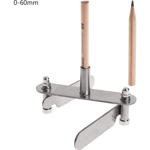 Stainless Steel Marking Center Finder Centering Scriber Woodworking Marking Gauge Scribers Mark Center Alignment Line Tool