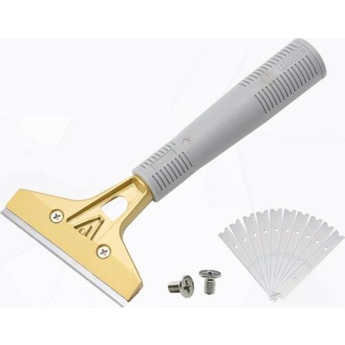 Multi-purpose Clean Scraper Tiles Wallpaper Paint Floor Scraper Remover with Blade To Remove Old Grout Floor Construction Tool