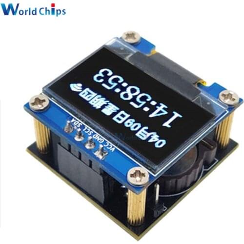ESP8266 ESP-12F 0.96 inch OLED Display WiFi Clock Module Weather Forecast IIC I2C Interface Micro USB 5V For Arduino DIY