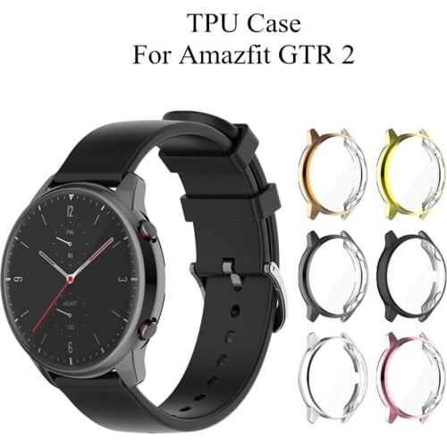 Soft Case For Amazfit GTR 2 All Coverage Screen Protector Watch Cover Plated Case Frame For Amazfit GTR2 Case