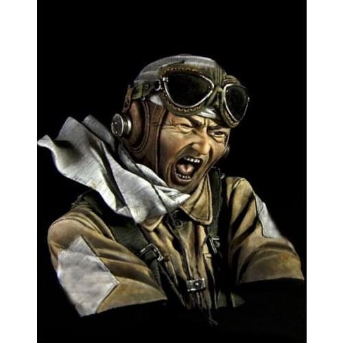 1/10 Resin Bust Building Kit Pilot