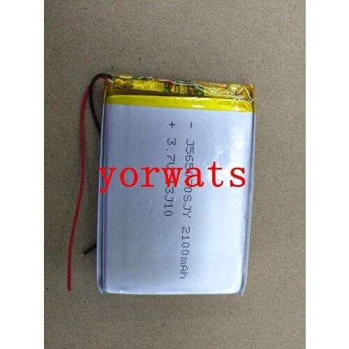 New Hot A Rechargeable Li-ion Cell 3.7V polymer lithium battery 565070 2100MAH direct sale
