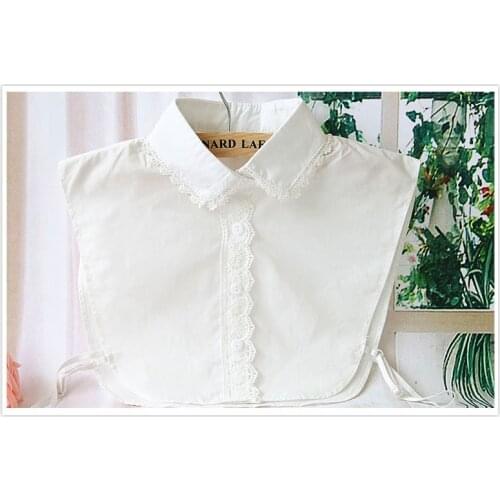 New Design Women Detachable All-Match Detachable False Collar Vintage Fashion Shirt Doll Collar Womens Retail Wholesale