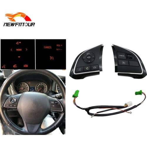 Steering Wheel Switch Audio Volume Bluetooth Cruise Control Button For Mitsubishi Outlander 3 Sport GT Xpander Eclipse ASX