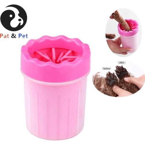 Dog Paw Washer Portable Pet Cleaning Brush Soft Rubber-Preventing From Bringing Mud Dust Dirt Sand Into Room