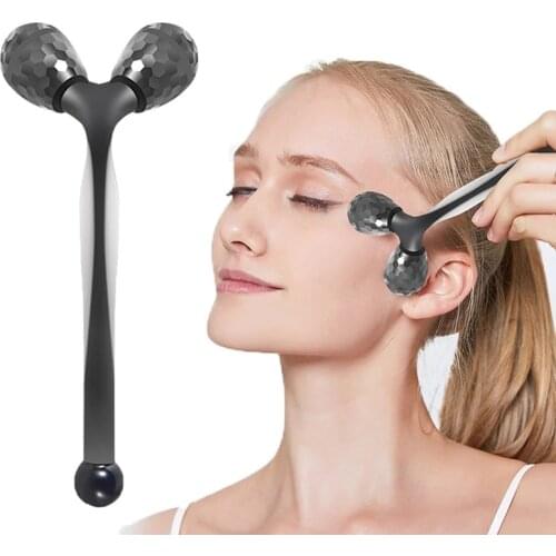 Y Type Thin Face Machine Roller Face Massager 3D Available Plastic Instrument Facial Beauty Bar Facial For Cosmetic