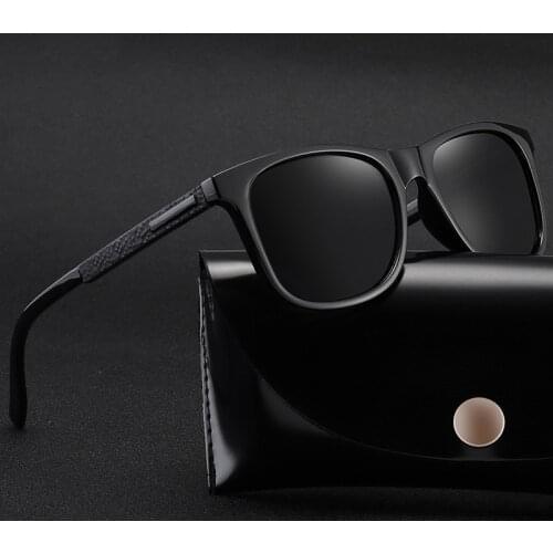 2021 New Men Sunglasses Polarized Driving Glasses Outdoor Fashion Square Frame Brand Design Women Sun Mirror Anti-Reflective