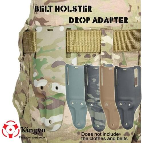 Tactical 5 Color Belt Holster Drop Adapter Hunting For Gun Holster Accessory Glock 1911 M9 USP M92