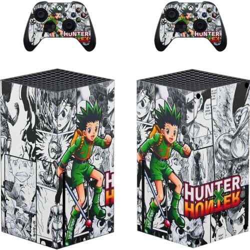 Hunter X Hunter Skin Sticker Decal Cover for Xbox Series X Console and 2 Controllers Xbox Series X Skin Sticker Vinyl
