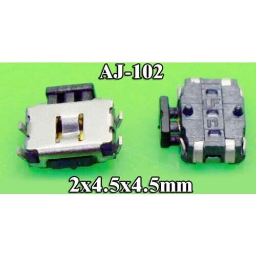 High quality Tortoise type switch tact switch 4 pin 4.5*4.7*1.7mm for tablet phone keypad switch 4.5*4.5*2