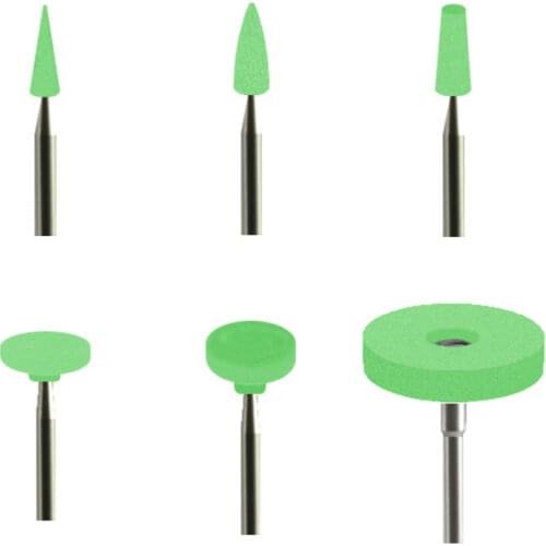 Dental Lab Zirconia Ceramic Diamond Grinding Polisher Grinder Polishing Head Porcelain Zirconia Polisher