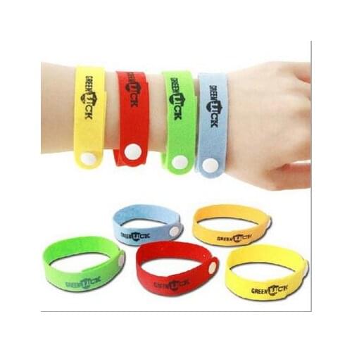500 pcs Mosquito Repellent Band Bracelets Anti Mosquito Pure Natural Baby Wristband Hand Ring
