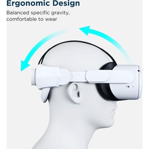 Oculus Quest 2 VR Accessories Can Be Adjusted To Increase Support and Improve Comfort Oculus Quest 2 Accessories