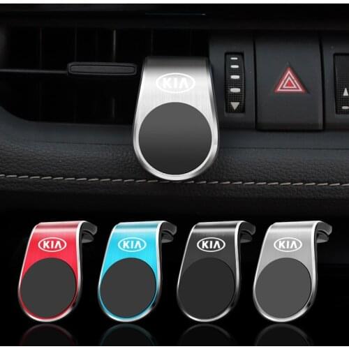 Car Styling Magnetic Phone Holder Universal For Kia Soul Picanto Rio Sorento Sportage K1 K2 K3 K4 K5 K6 Rio VQ Ceed Forte Niro