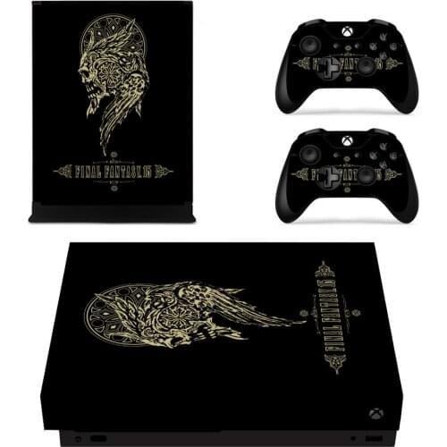 Final Fantasy Full Cover Skin Console & Controller Decal Stickers for Xbox One X Skin Stickers Vinyl