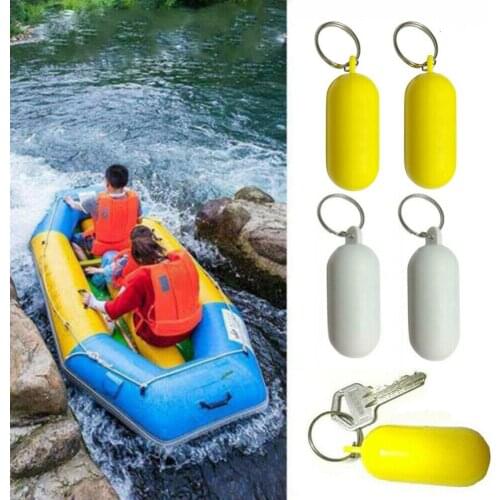 Kayak Floating Keyring Fender Buoyant Sailing Boat Float Canal Key Chain Tool Marine Sailing Float Canal Keychain Rowing Boats