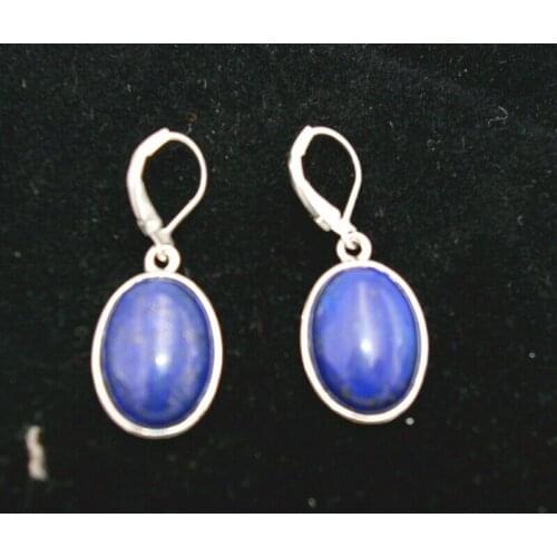 Beautiful blue natural Denier Lapis Lazuli earring