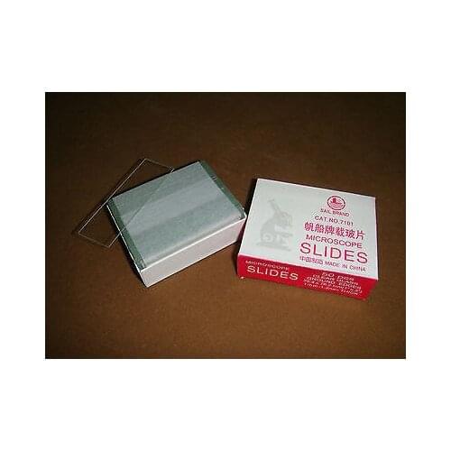 Microscope Slides,1"X3"(25.4X76.2),Thickness Is 1.0-1.2MM,50PCS