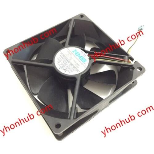 NMB-MAT 3610KL-05W-B49 L05 DC 24V 0.16A 90x90x25mm Server Cooling Fan